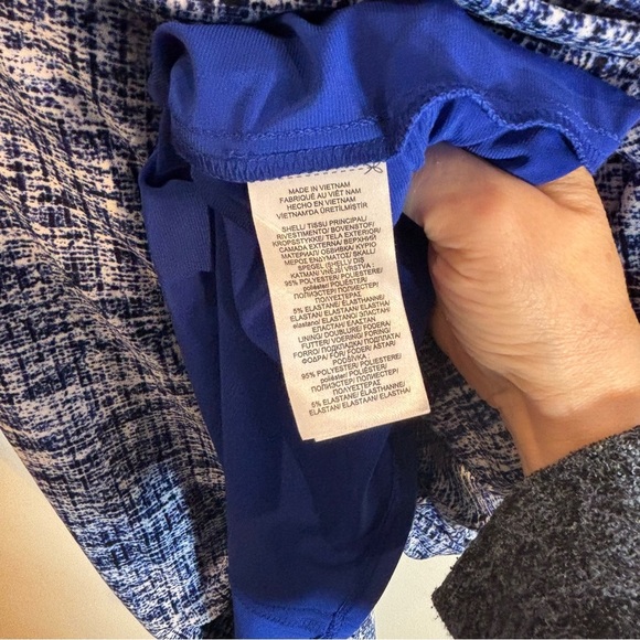 LAUREN RALPH LAUREN Sz 14 Jersey Knit 3/4 Sleeve Above the Knee Dress NEW - Picture 11 of 13